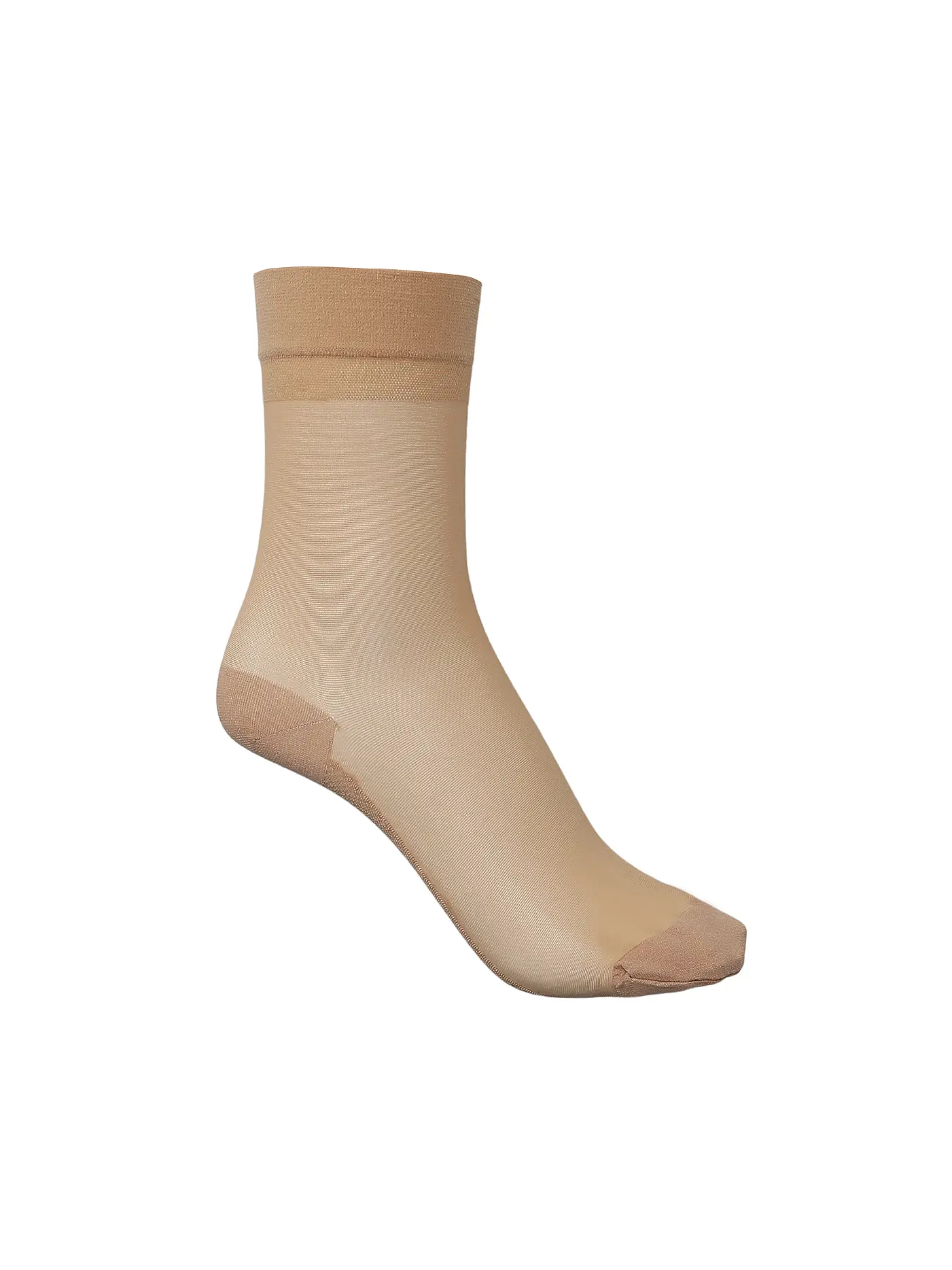 KUNERT | Söckchen COTTON SOLE 20 DEN crystal | 